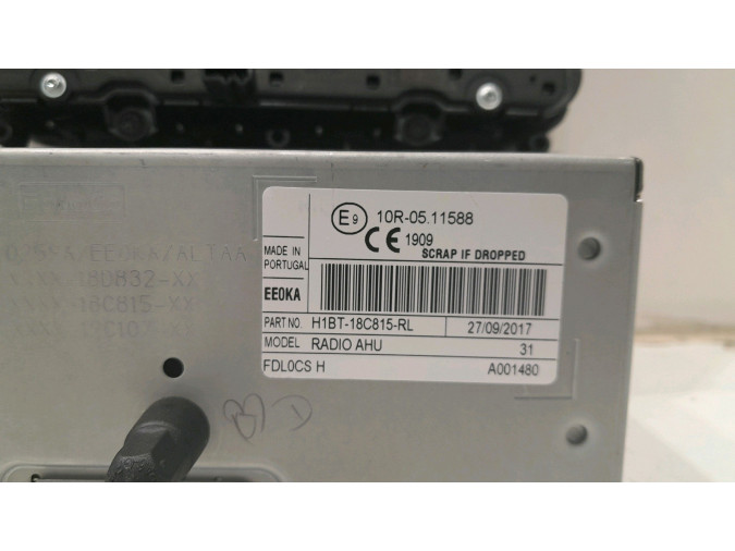 Autorradio FORD FIESTA 2018