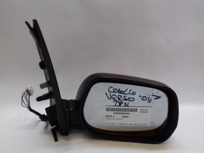 RETROVISOR DERECHO TOYOTA RAV 4