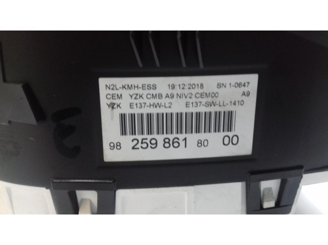 CUADRO INSTRUMENTOS PEUGEOT 208 2019