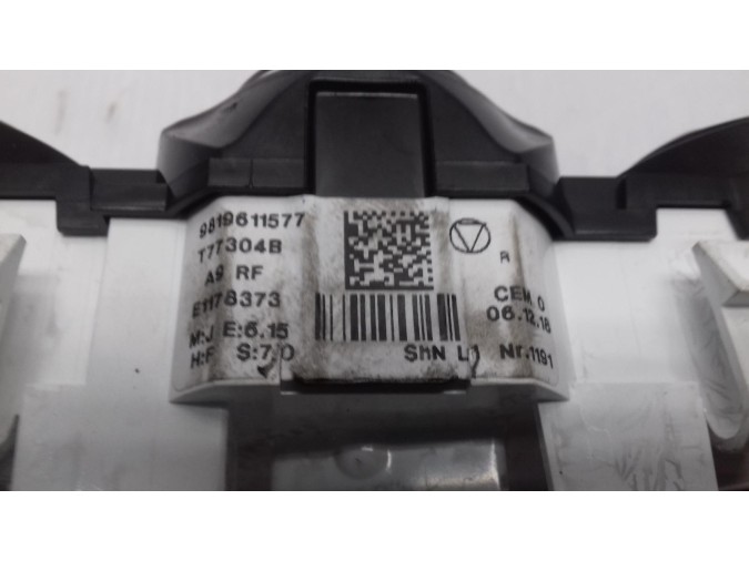 MANDO CALEFACCIÓN PEUGEOT 208 2019