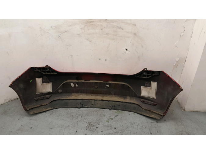 PARAGOLPES TRASERO SEAT LEON ROJO 2014