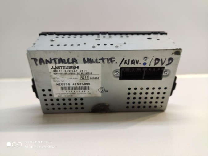 sistema navegacion gps MITSUBISHI MONTERO 2004