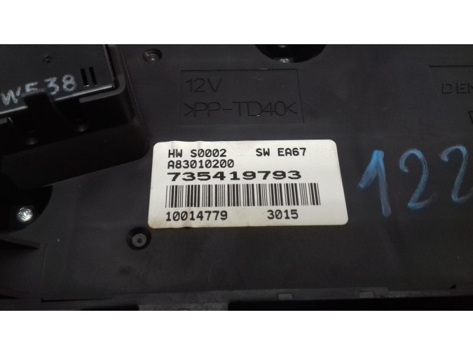 MANDO CALEFACCIÓN FIAT GRANDE PUNTO 2005