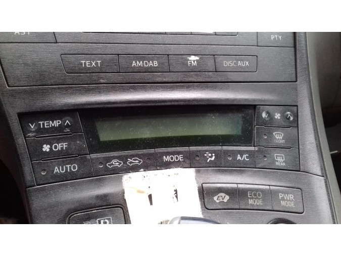 MANDO CALEFACCIÓN TOYOTA PRIUS 2011