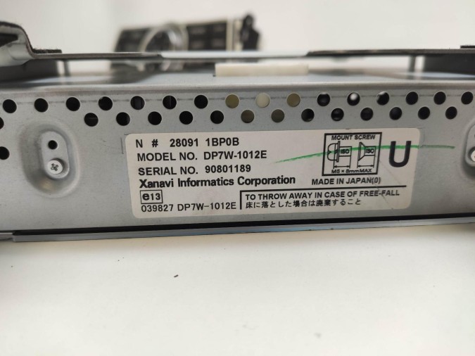SISTEMA DE NAVEGACION GPS INFINITI SERIE G 2010
