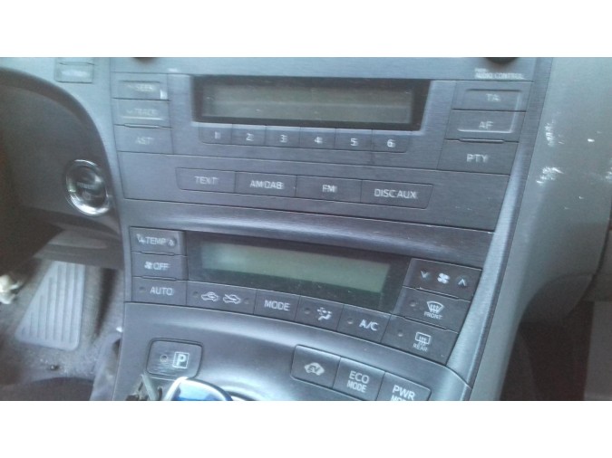 SISTEMA AUDIO / RADIO CD TOYOTA PRIUS 2011