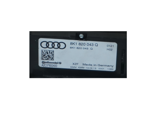 MANDO CLIMATIZACIÓN AUDI A4 2013