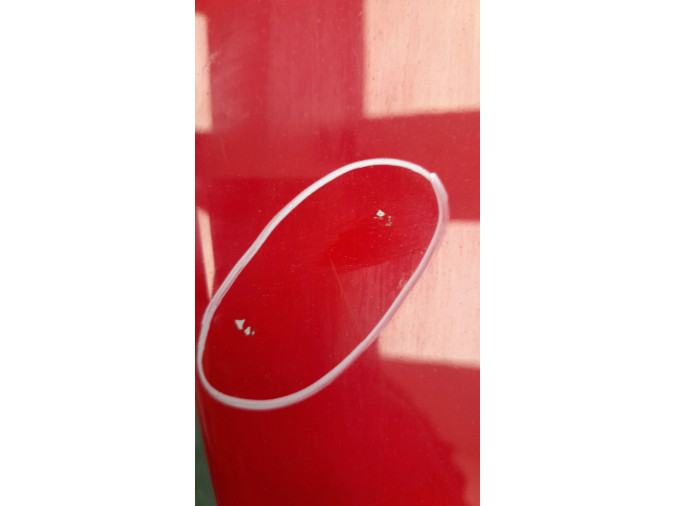 PORTON TRASERO SEAT LEON ROJO 2012