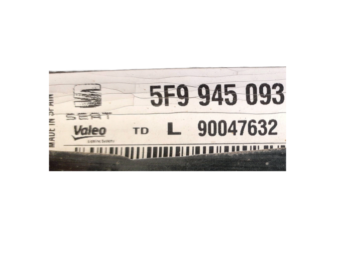 PILOTO TRASERO IZQUIERDO INTERIOR SEAT LEON 2016