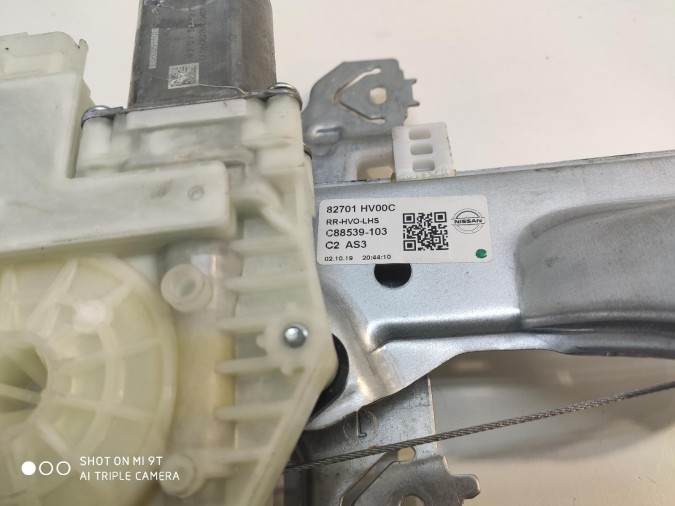 ELEVALUNAS TRASERO IZQUIERDO NISSAN QASHQAI 2019