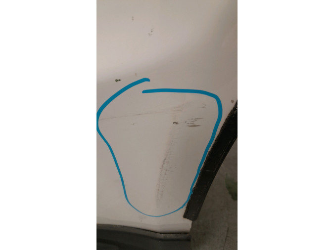 PUERTA TRASERA IZQUIERDA HYUNDAI SANTA FE BLANCO 2007