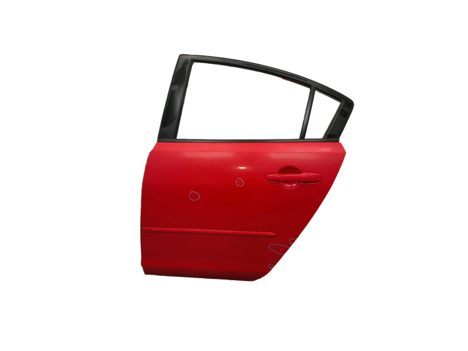 PUERTA TRASERA IZQUIERDA MAZDA 3 ROJO 2008