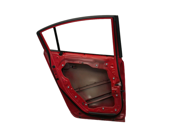 PUERTA TRASERA IZQUIERDA MAZDA 3 ROJO 2008