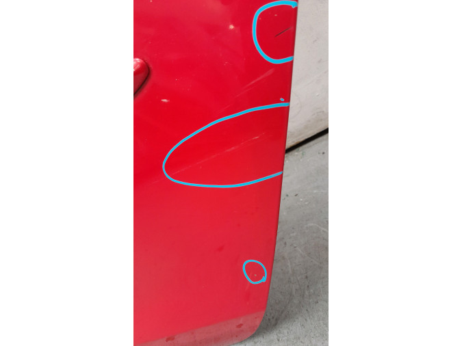 PUERTA TRASERA IZQUIERDA MAZDA 3 ROJO 2008