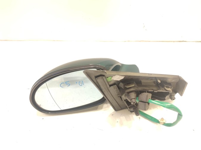 RETROVISOR IZQUIERDO CITROEN C5 VERDE 2001