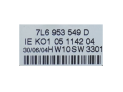 MANDO MULTIFUNCION VOLKSWAGEN TOUAREG 2004