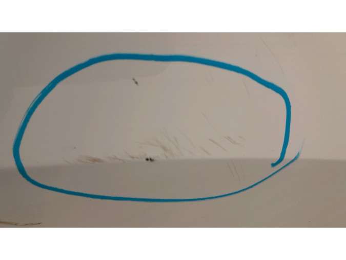 PARAGOLPES TRASERO OPEL MOKKABLANCO