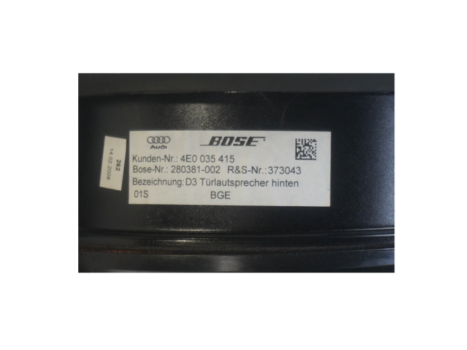 ALTAVOZ BOSE AUDI S8 2008