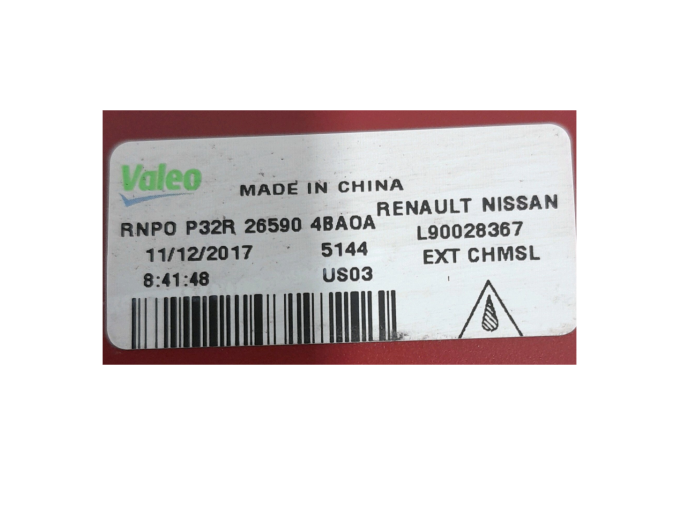 PILOTO TRASERO CENTRAL NISSAN X-TRAIL