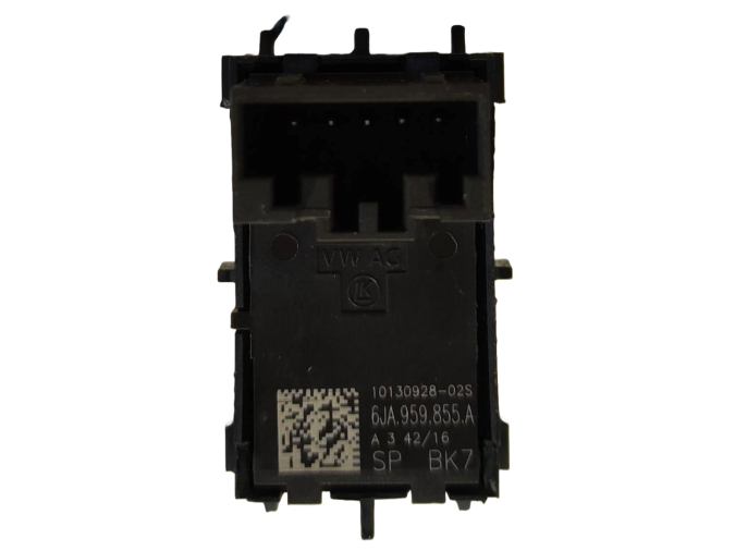 MANDO ELEVALUNAS DELANTERO DERECHO SEAT TOLEDO NEGRO 2016