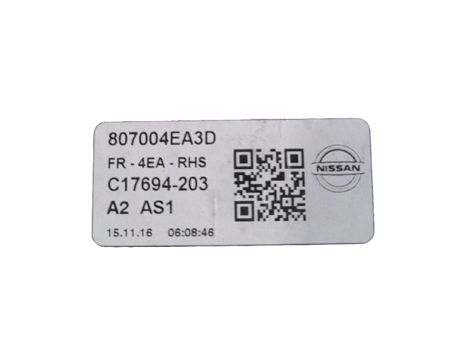 ELEVALUNAS DELANTERO DERECHO NISSAN QASHQAI 2017