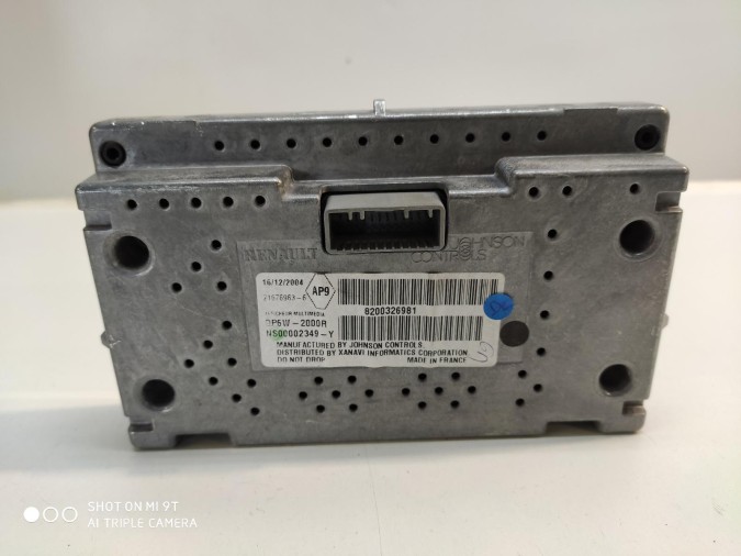 sistema navegacion gps RENAULT LAGUNA 2007