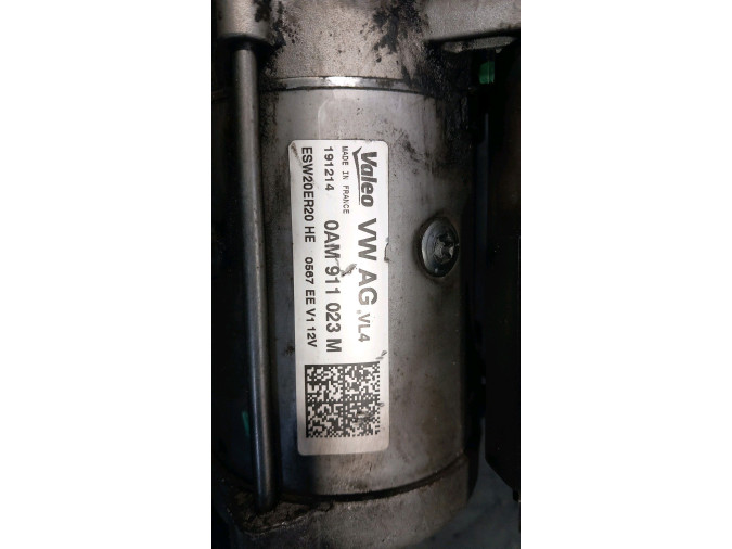 MOTOR DE ARRANQUE VOLKSWAGEN GOLF 2015