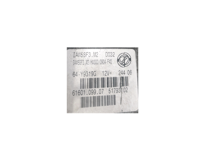 CENTRALITA MOTOR FIAT PUNTO 2006