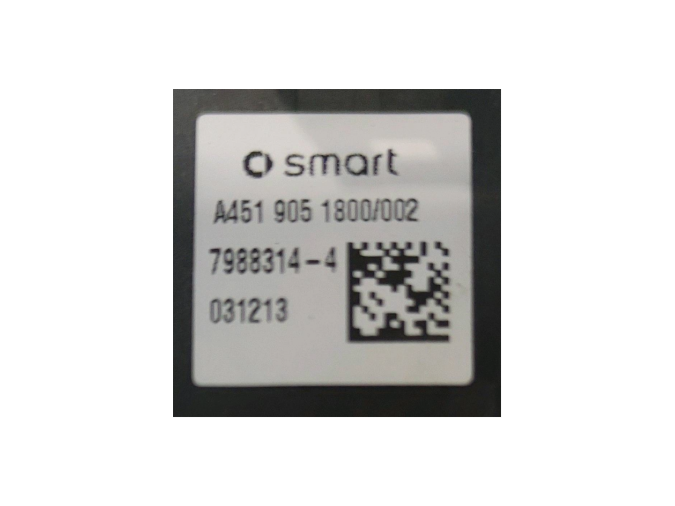 MANDO ELEVALUNAS DELANTERO DERECHO SMART FORTWO COUPE 2016