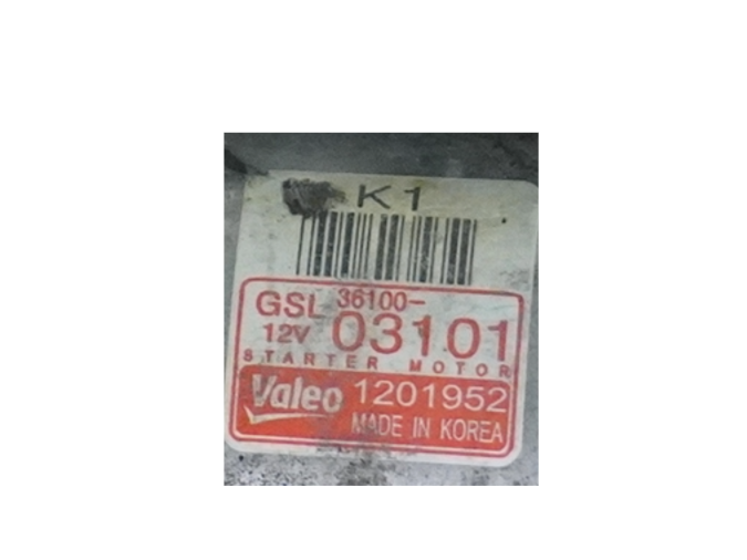 MOTOR ARRANQUE KIA RIO 2011
