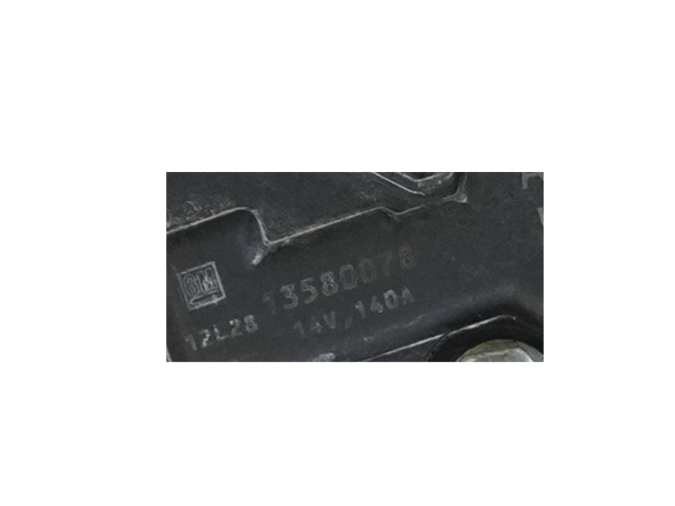 ALTERNADOR CHEVROLET CRUZE 2013
