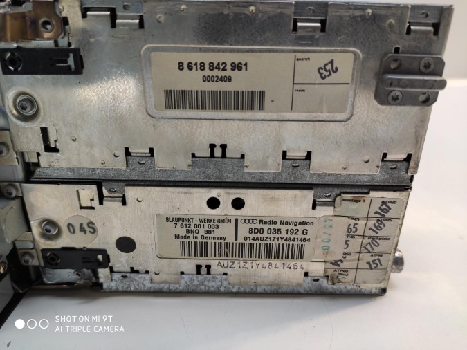 SISTEMA AUDIO AUDI A4 2005