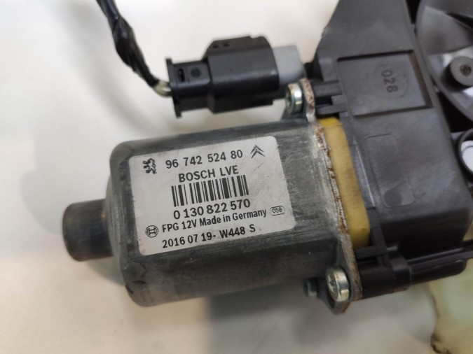 ELEVALUNAS DELANTERO DERECHO CITROEN C4 CACTUS 2016