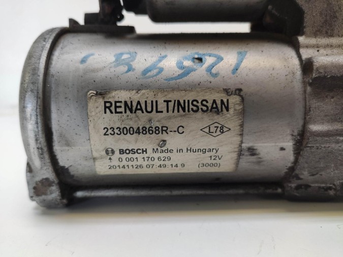 MOTOR ARRANQUE OPEL ZAFIRA 2005