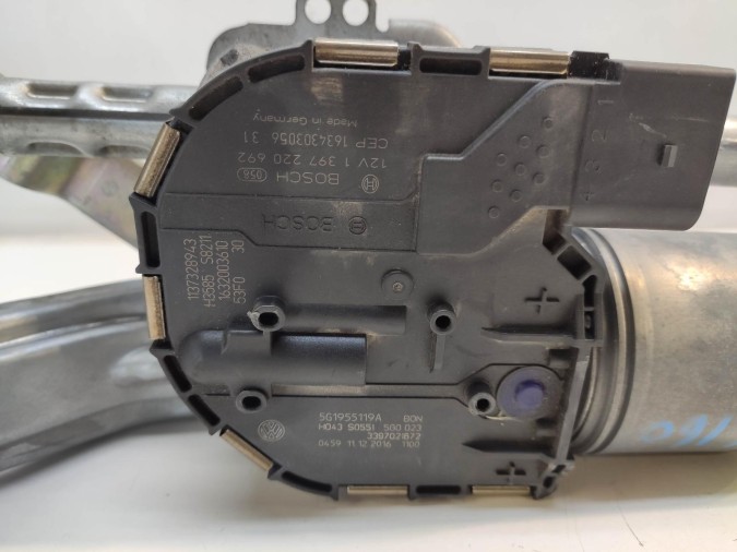 MOTOR LIMPIAPARABRISAS DELANTERO SO VOLKSWAGEN GOLF 2017