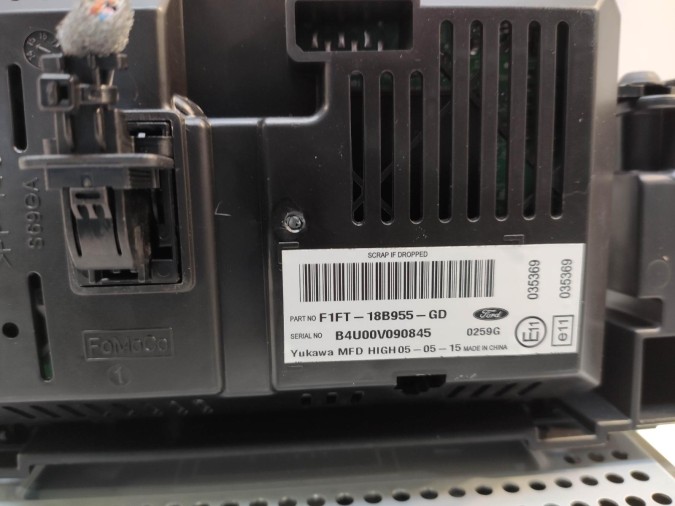 SAT. NAV. UNIT FORD FOCUS 2015