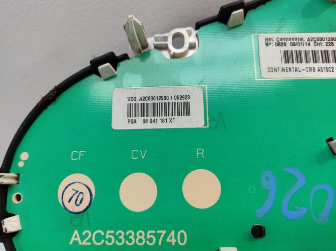 CUADRO INSTRUMENTOS CITROEN C3 2014