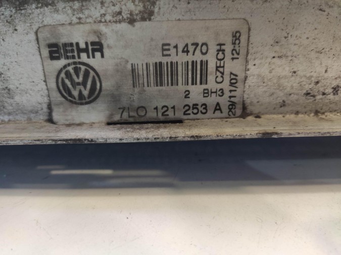 RADIADOR AGUA BMW SERIE 5 2007