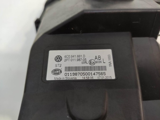 FARO ANTINIEBLA DELANTERO IZQUIERDO VOLKSWAGEN POLO 2015
