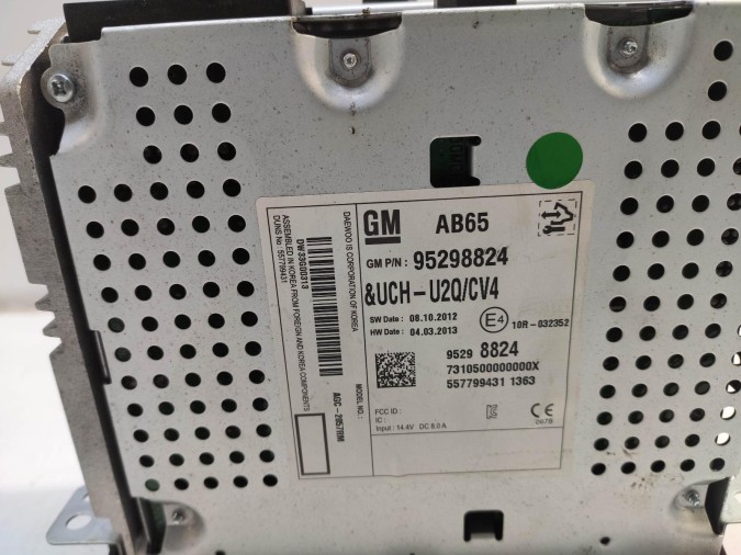 Radio CD CHEVROLET SPARK 2013