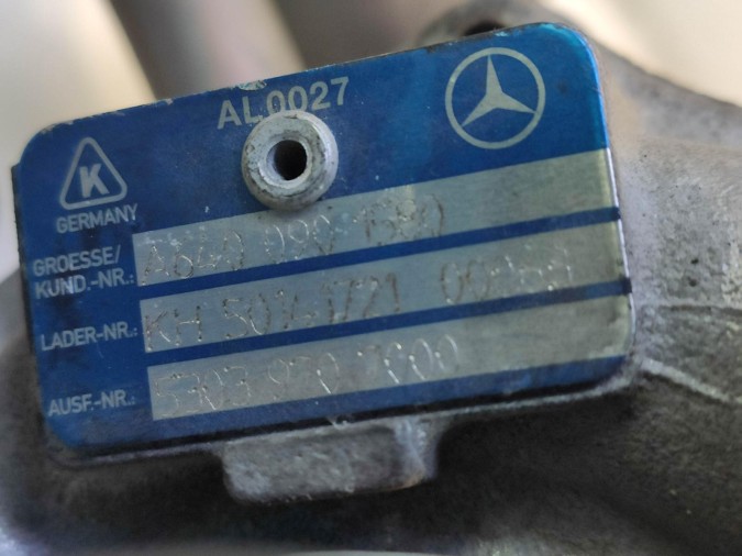 Turbo-Compresor MERCEDES CLASE A 2007