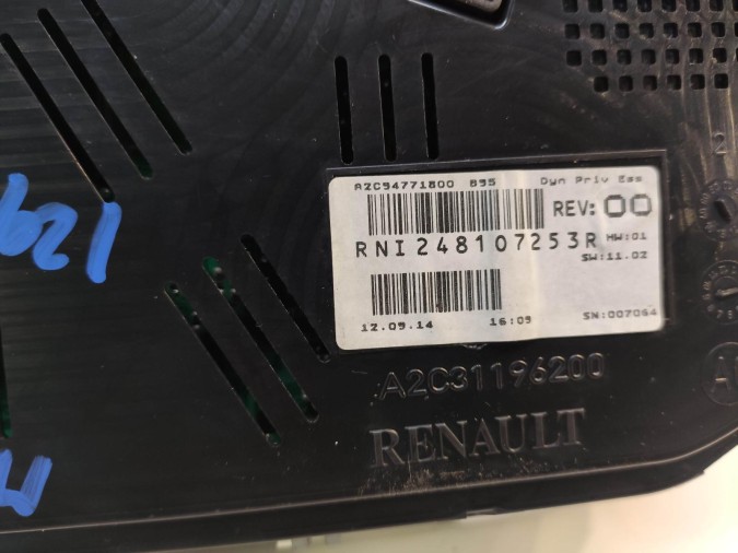 CUADRO INSTRUMENTOS RENAULT MEGANE 2014