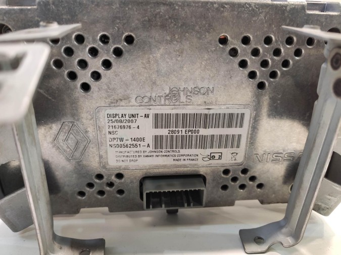 SISTEMA AUDIO NISSAN QASHQAI 2007