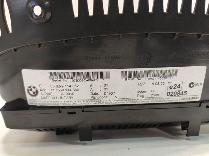 DISPLAY RADIO MULTIFUNCION CHRYSLER VOYAGER 2006