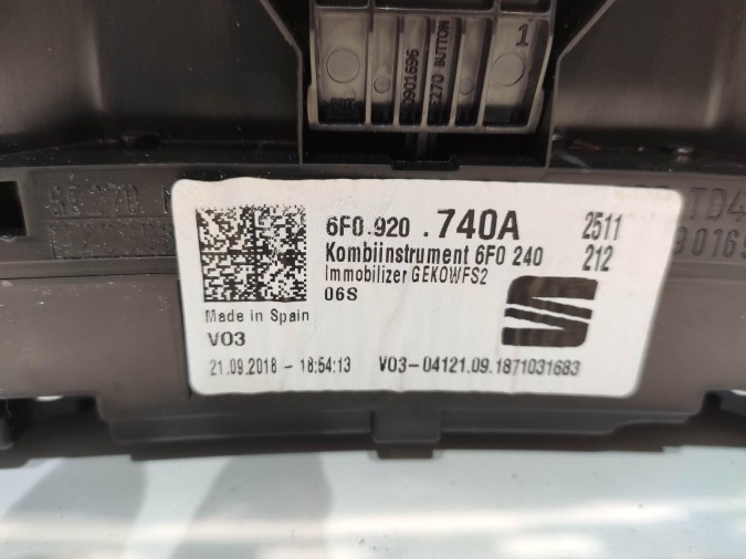 CUADRO INSTRUMENTOS SEAT IBIZA 2018