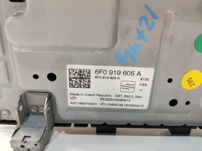 SAT. NAV. UNIT SEAT IBIZA 2018