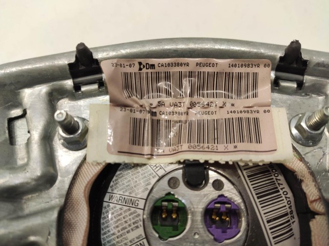 AIRBAG DELANTERO IZQUIERDO PEUGEOT 807 2007