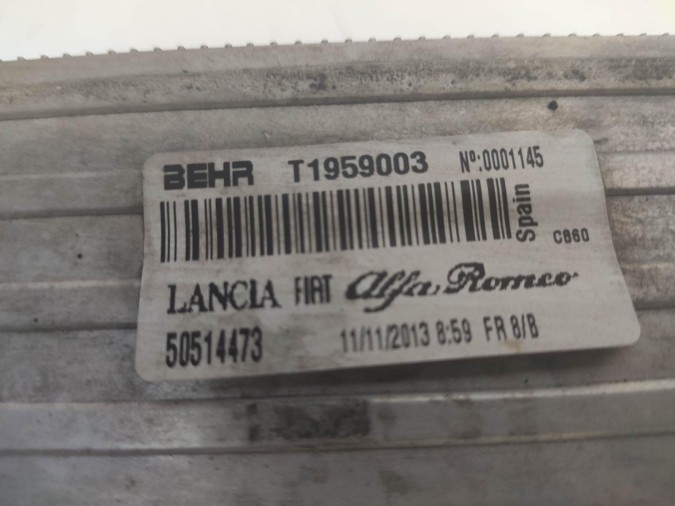 Intercooler ALFA ROMEO GIULIETTA 2013