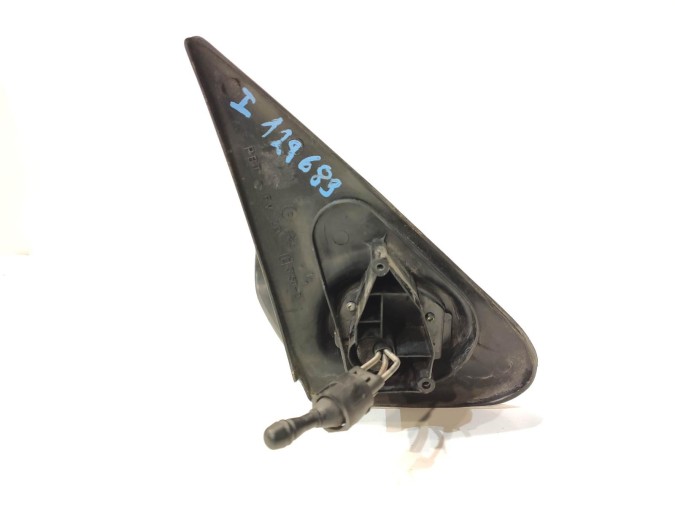 RETROVISOR IZQUIERDO CITROEN ZX NEGRO SIN PINTAR 1992