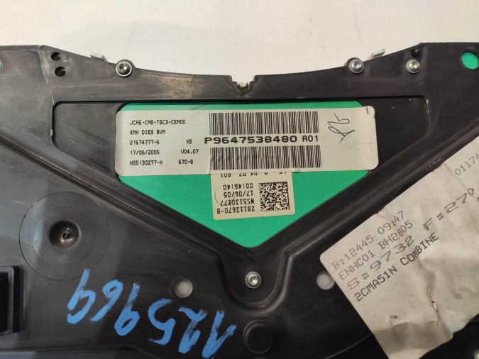 CUADRO INSTRUMENTOS PEUGEOT 307 2005